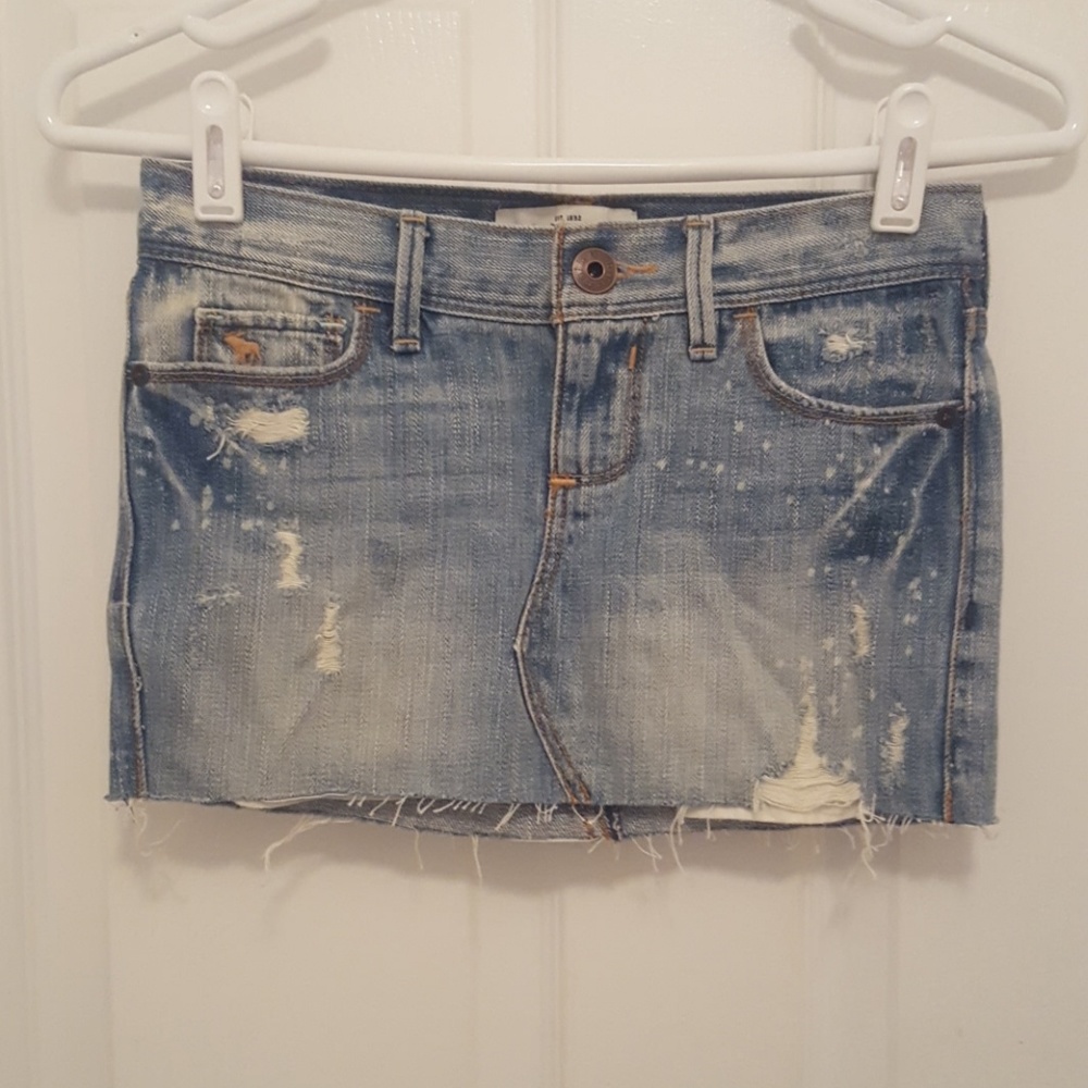 Kids Abercrombie denim miniskirt